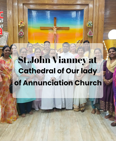 Feast of St. John Vianney at Cathedral of Our lady of Annunciation Church