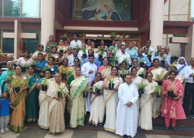 Grandparent’s & Elderly’s Day Celebration at Our lady of Annunciation Church, Malviya Nagar
