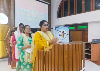 Grandparent’s & Elderly’s Day Celebration at Our lady of Annunciation Church, Malviya Nagar