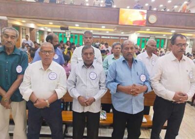 Grandparent’s & Elderly’s Day Celebration at Our lady of Annunciation Church, Malviya Nagar