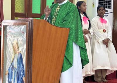 Grandparent’s & Elderly’s Day Celebration at St.John the Baptist Church Lalarpura
