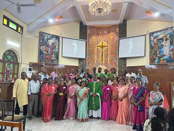Grandparent’s & Elderly’s Day Celebration at St.John the Baptist Church Lalarpura