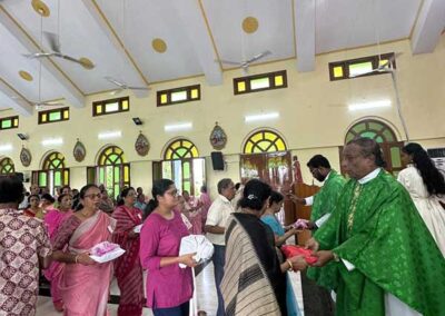 Grandparent’s & Elderly’s Day Celebration at St.John the Baptist Church Lalarpura