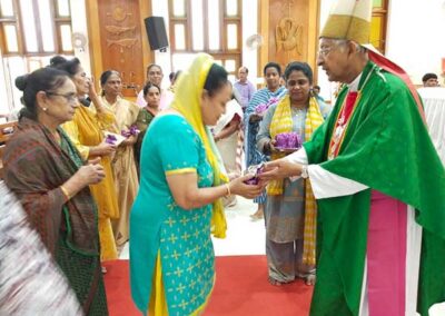 Grandparent’s & Elderly’s Day Celebration at Holy Redeemers Church, Jhotwara