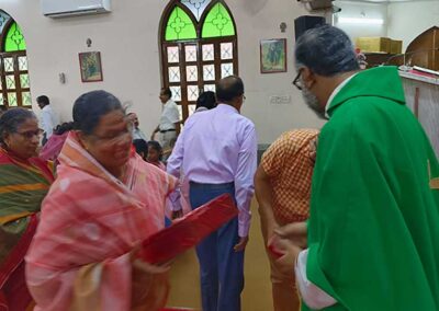 Grandparents day at St.Thomas the Apostle Church, Mansarovar