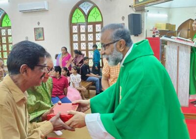 Grandparents day at St.Thomas the Apostle Church, Mansarovar
