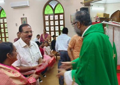 Grandparents day at St.Thomas the Apostle Church, Mansarovar