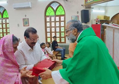 Grandparents day at St.Thomas the Apostle Church, Mansarovar