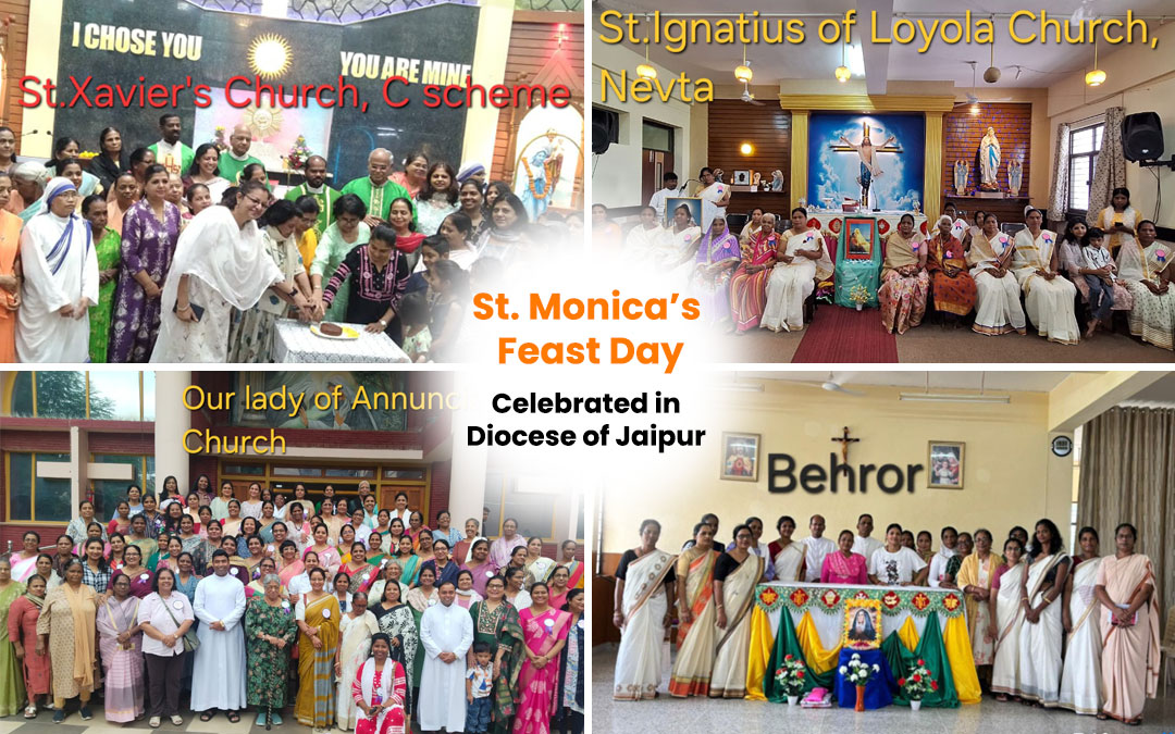 St. Monica’s Feast Day Celebrated in Diocese of Jaipur