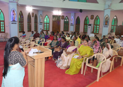 10 Women Training Mission of CCBI Commission for Women National Office