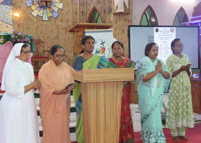 10 Women Training Mission of CCBI Commission for Women National Office