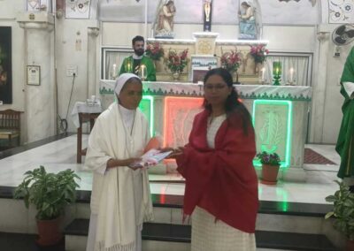 Celebration of the Religious Sisters day at Sacred Hearts Church Ghat Gate