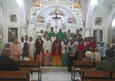 Celebration of the Religious Sisters day at Sacred Hearts Church Ghat Gate