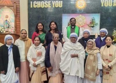 Celebration of the Religious Sisters day - St.Xavier's Church